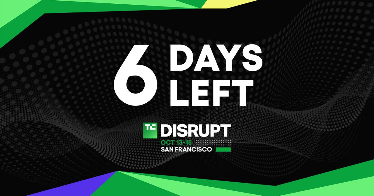 DROPIDEA | دروب ايديا - 6 أيام تفصلك عن خصم يصل إلى 200 دولار في مؤتمر Disrupt 2026