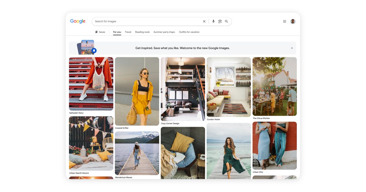 Google Images Transforms Into a Visual Discovery Platform to Rival Pinterest