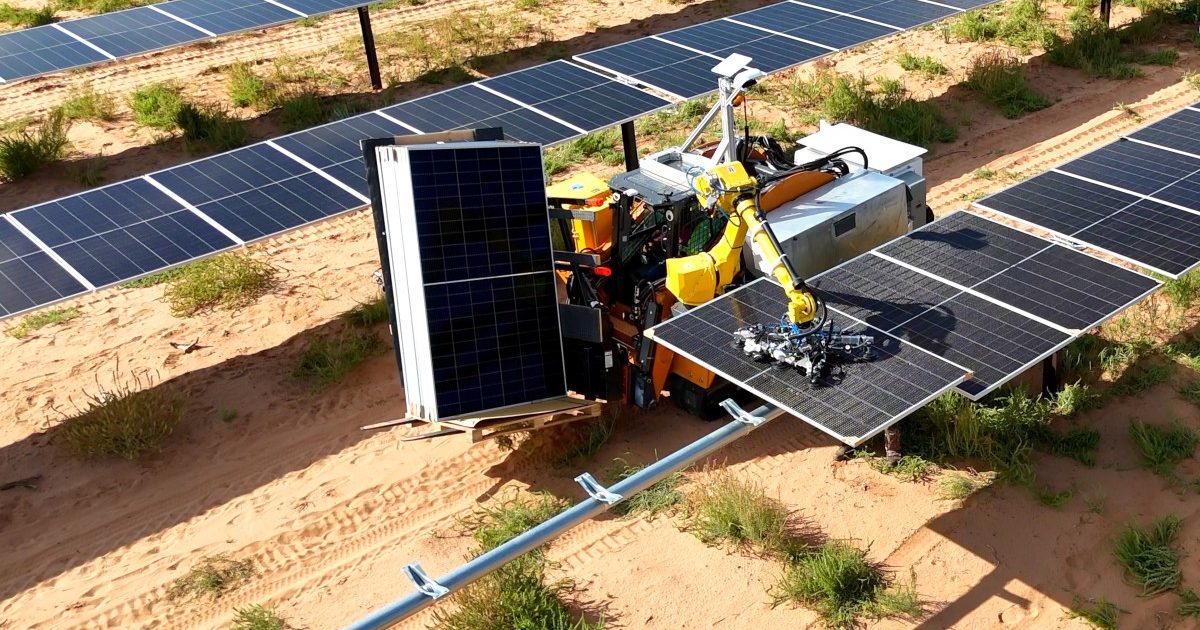 Gritt: $32 Million in Robots to Accelerate Solar Farm Construction