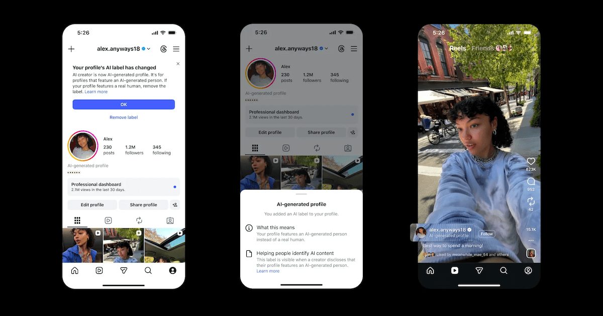DROPIDEA | دروب ايديا - Instagram Tightens Oversight of AI-Generated Accounts