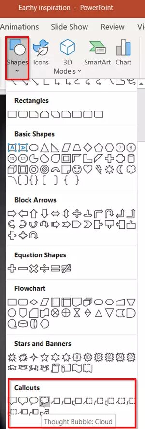 DROPIDEA | دروب ايديا - Adding a comment in PowerPoint - using the Callout feature for information within Powerpoint