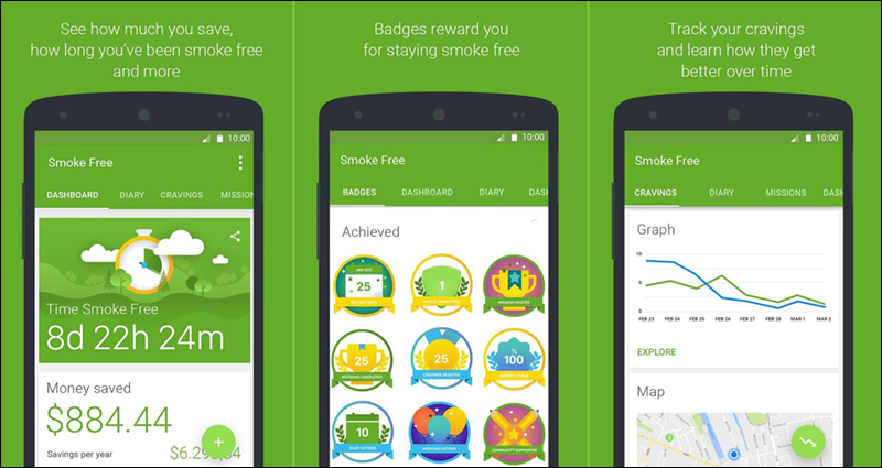 DROPIDEA | دروب ايديا - The top 5 smoking cessation applications - applications that maintain your health by quitting smoking