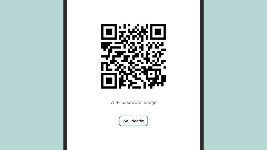 DROPIDEA | دروب ايديا - A guide explaining how to share the Wi-Fi password via mobile phone and computer