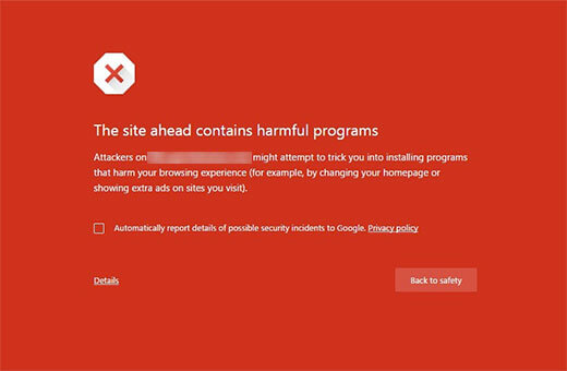 DROPIDEA | دروب ايديا - Solution to the problem: The site contains malicious programs – This site ahead contains harmful programs