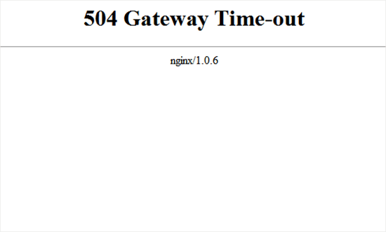 DROPIDEA | دروب ايديا - Solve the problem: Gateway Timeout Error