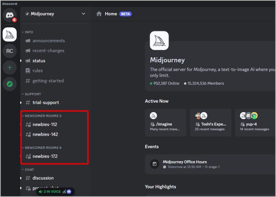 DROPIDEA | دروب ايديا - Explaining the use of Midjourney via Discord to create images with artificial intelligence