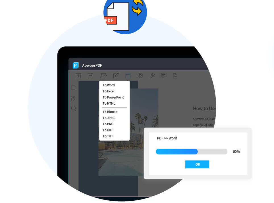 DROPIDEA | دروب ايديا - Convert PDF to Word or Excel file that supports Arabic - 6 programs to convert Office files with excellence