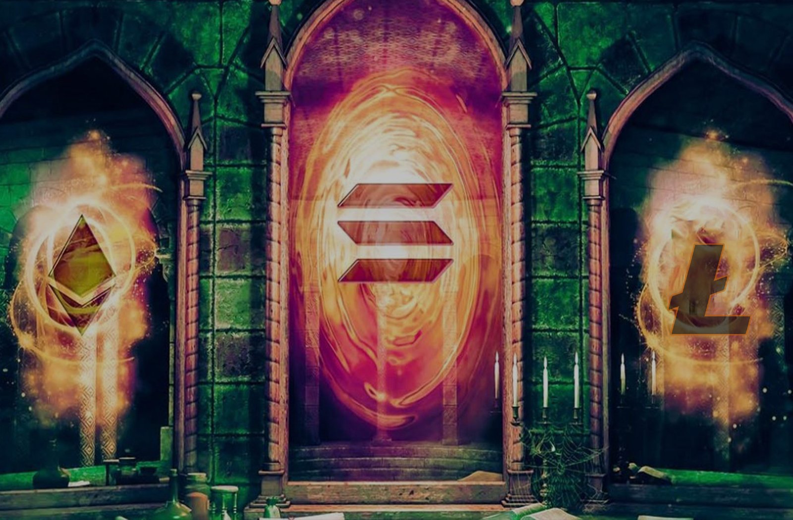 DROPIDEA | دروب ايديا - Report shows that the investment products of Ethereum, Litecoin, and Solana outperformed Bitcoin in November