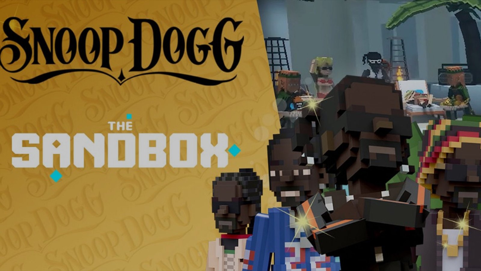 DROPIDEA | دروب ايديا - Snoop Dogg releases 10,000 NFTs to play in the sandbox – get your own unique Doggie 