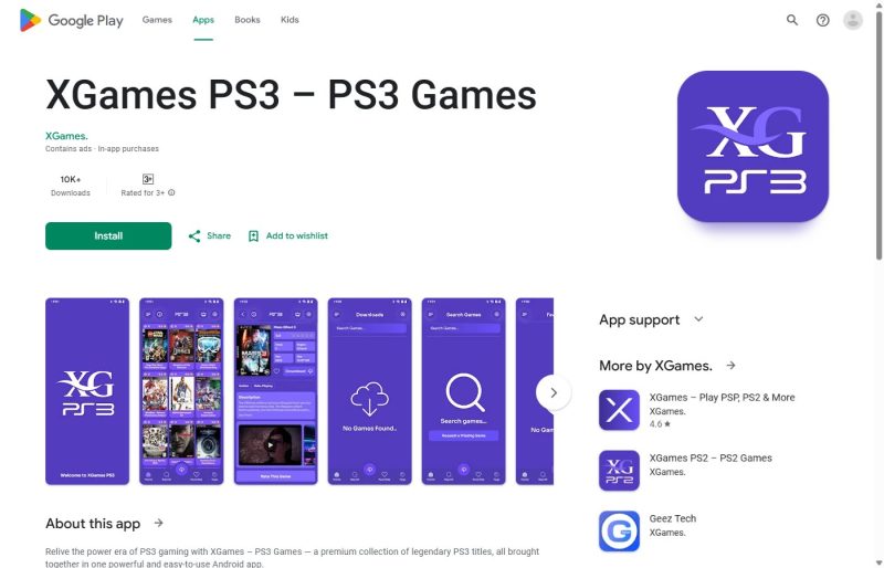 XGames PS3 - ألعاب بلايستيشن 3