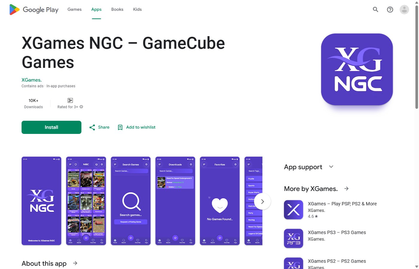 XGames NGC - ألعاب جيم كيوب