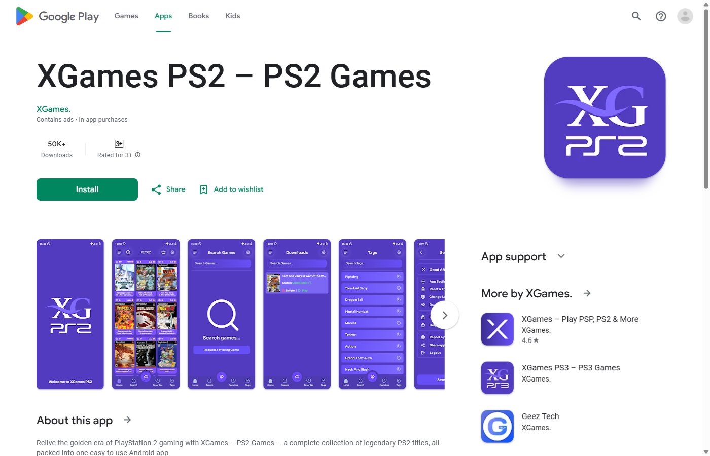 XGames PS2 - ألعاب بلايستيشن 2